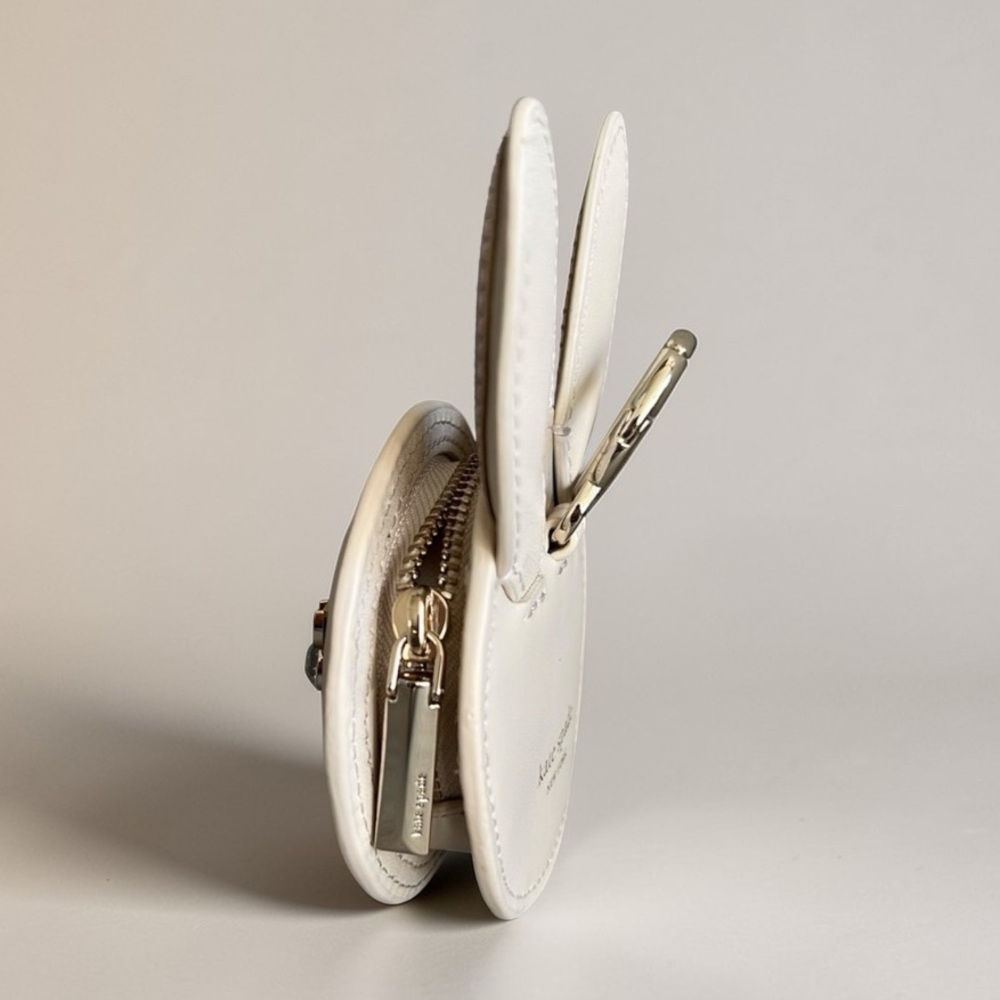 Kate Spade Bun Bun Rare 3D coin purse key fob NWT limited edition novelty - Picture 4 of 12